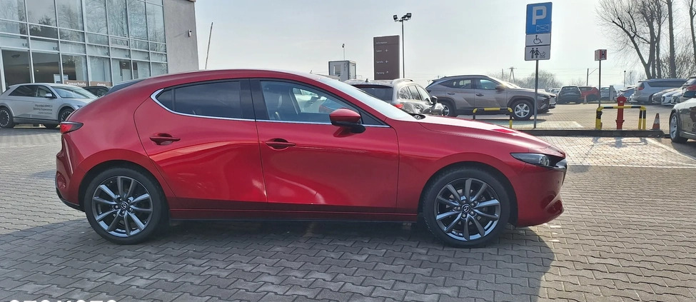 Mazda 3 cena 122800 przebieg: 11000, rok produkcji 2022 z Wojnicz małe 631